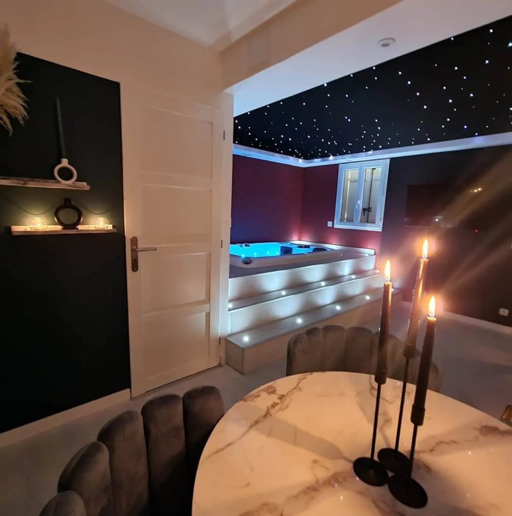 Suite Cristal et Jacuzzi, gîte avec spa à Lignières-de-Touraine - photo 3 sur 6