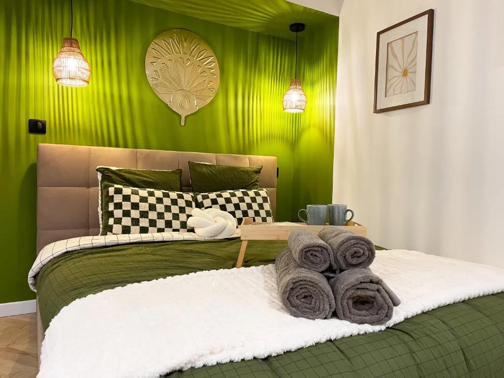 Suite Émeraude - Bain à remous et cuisine équipée en centre-ville (Sélestat, Bas-Rhin)