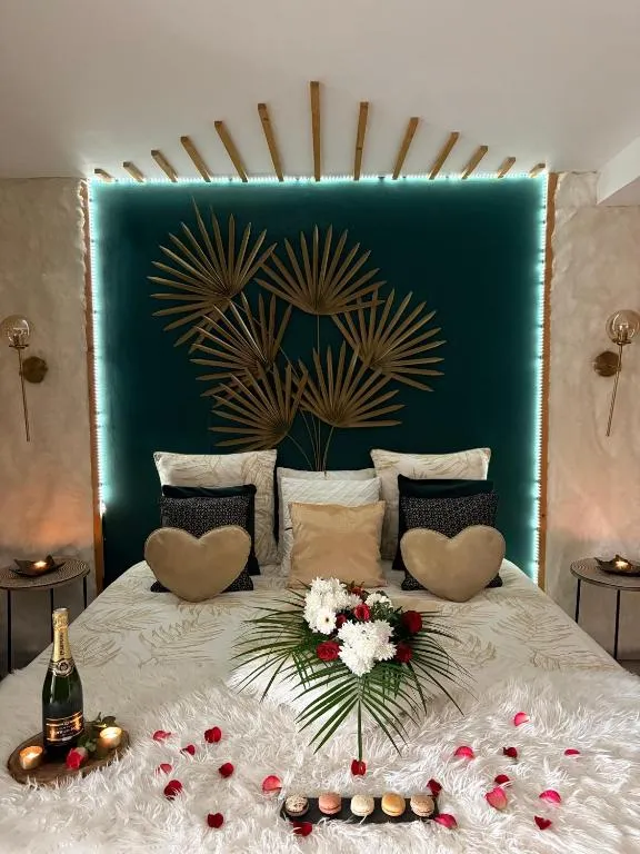 Suite Hammam et Jacuzzi, gîte avec spa à Villeneuve - photo 2 sur 9