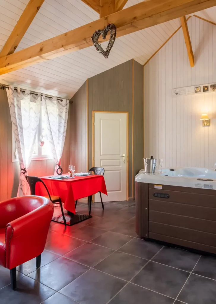 Suite jacuzzi de Larche, gîte avec spa à Larche - photo 2 sur 5