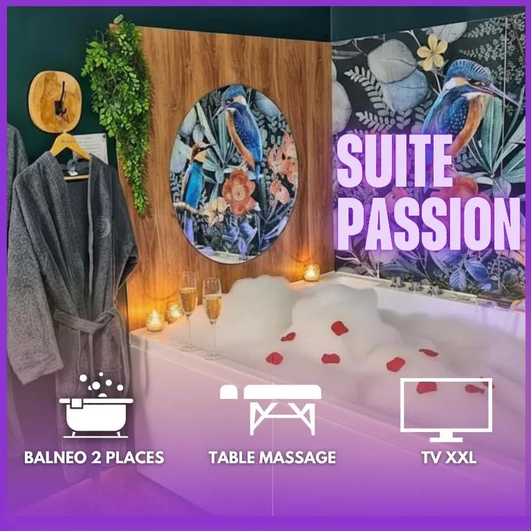 Suite Jacuzzi et Massage, gîte avec spa à Saint-Étienne - photo 2 sur 7