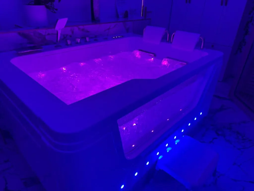Suite Jacuzzi Sauna et Vapeur - Appartement climatisé avec balcon (Metz, Moselle)