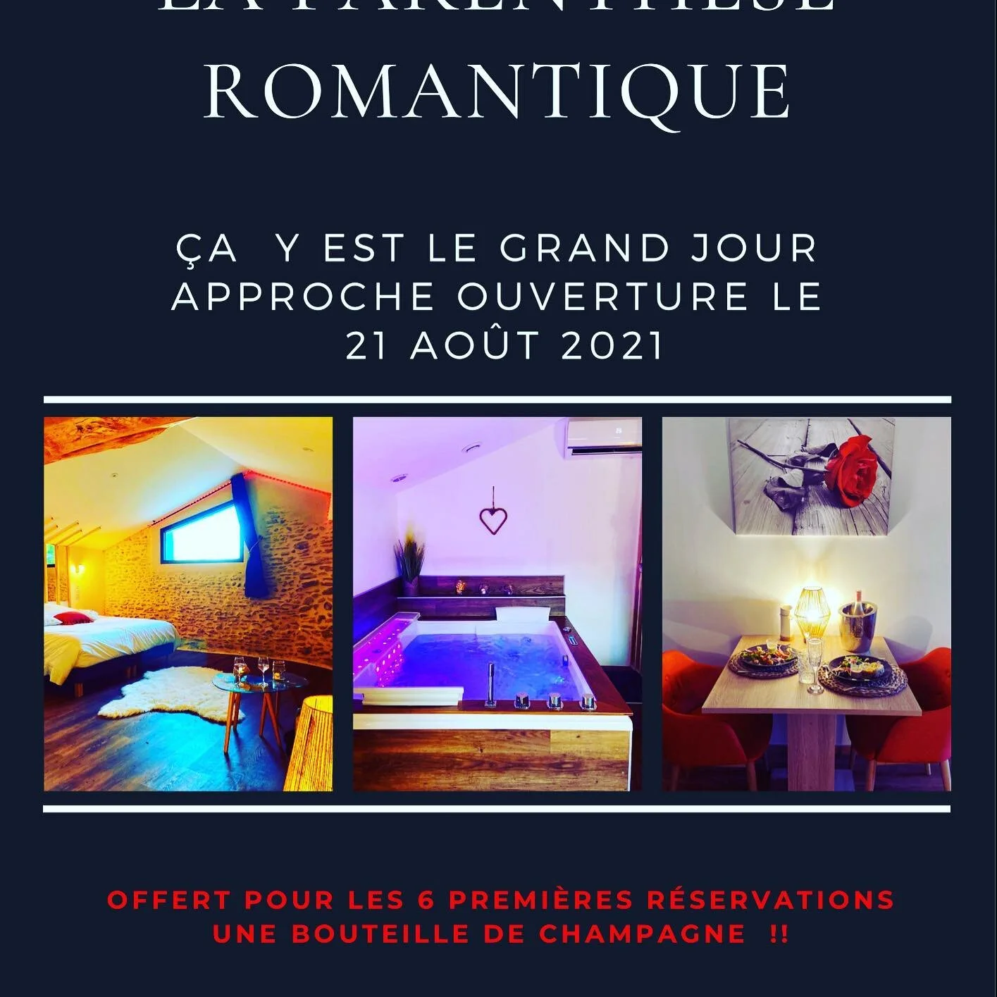 Suite Parenthèse Romantique, gîte avec spa à Triors - photo 3 sur 8