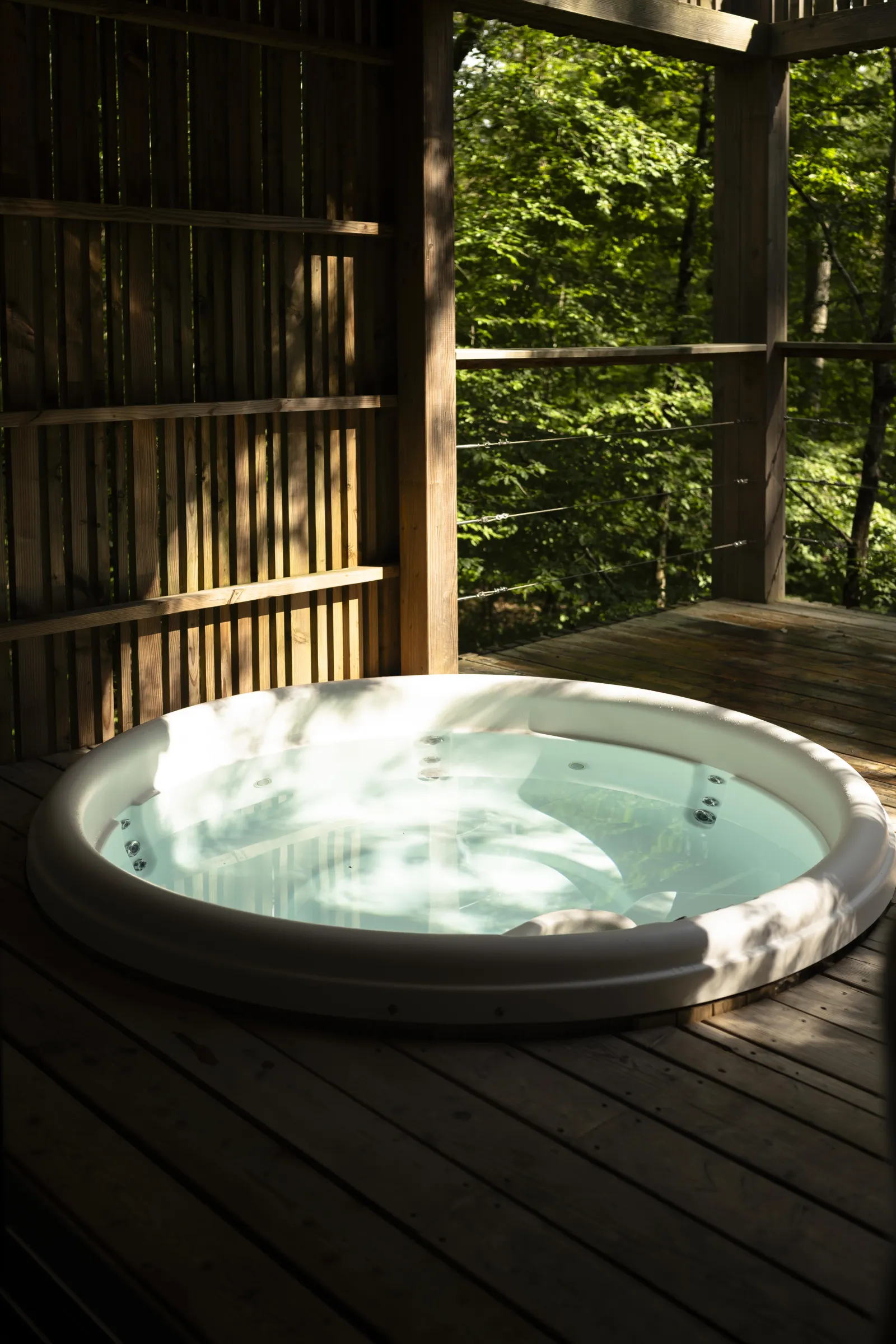 Suite Reflets & Spa - Lodge sur pilotis avec spa privé (Esvres, Indre-et-Loire)