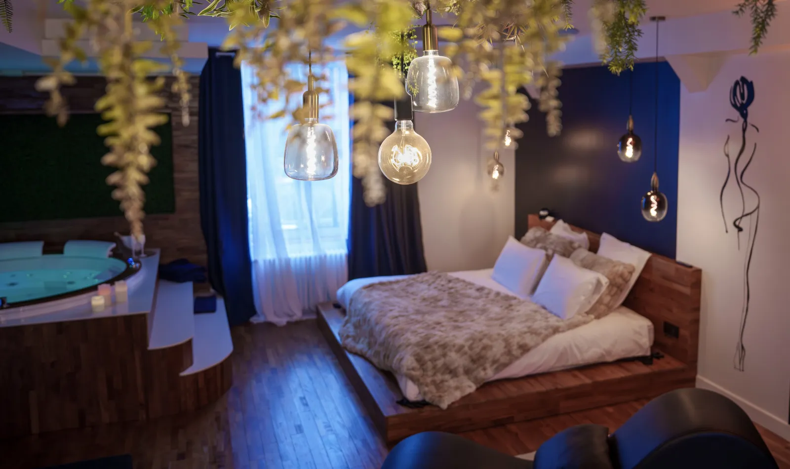 Suite Romantique Le Double L Luxe & Love Loveroom - Le Double L (Cholet, Maine-et-Loire)