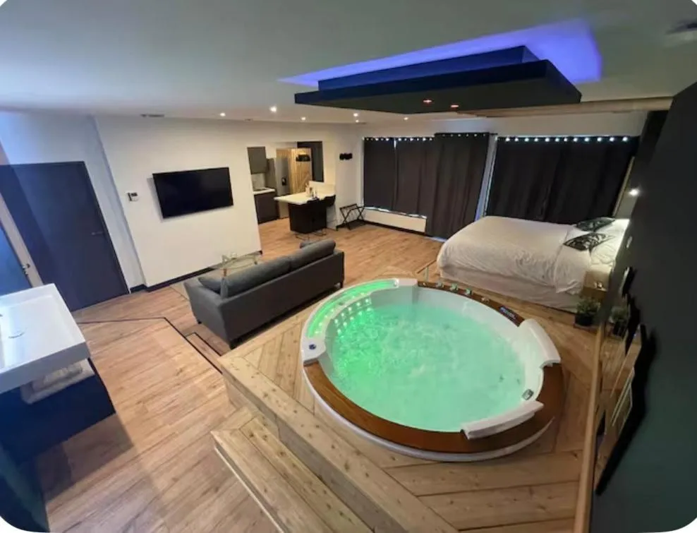 Suite sauna de Lens, gîte avec spa à Lens - photo 3 sur 6