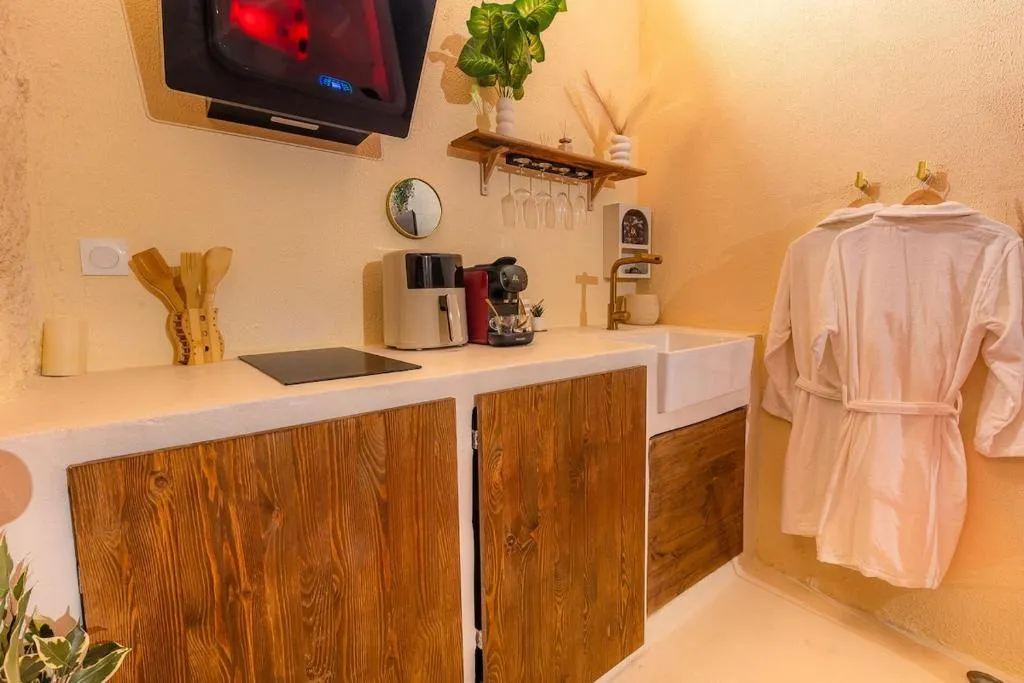 Suite troglodyte de Pia, gîte avec spa à Pia - photo 3 sur 11