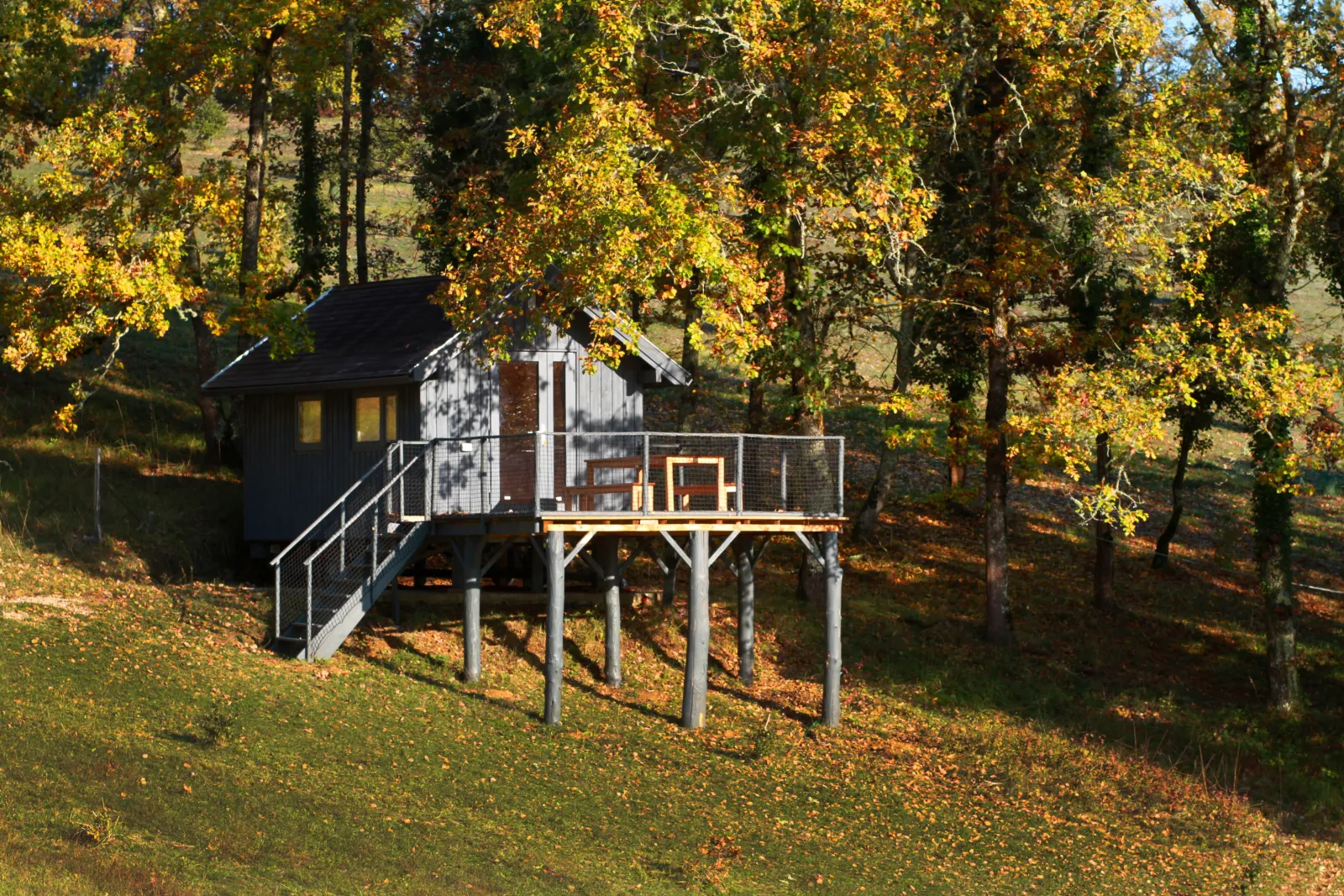 Tiny House la Pradela et son Spa privé - Domaine Périgord Vacances (Saint-Amand-de-Coly, Dordogne)