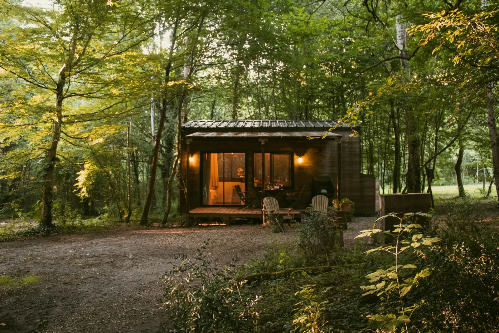Tiny House Lumen & son bain bordelais - Tiny House Lumen (Saint-Martin-Curton, Lot-et-Garonne)