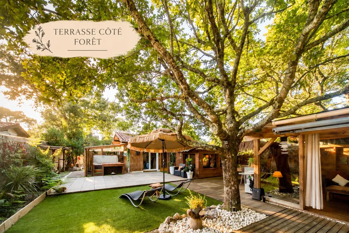 Villa Forêt et Jacuzzi, gîte avec spa à Seignosse - photo 3 sur 8