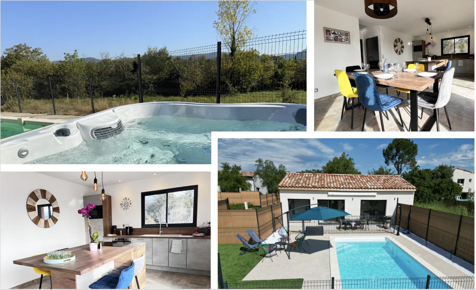 Villa Les Peupliers, gîte avec spa à Vallon-Pont-d'Arc - photo 2 sur 5