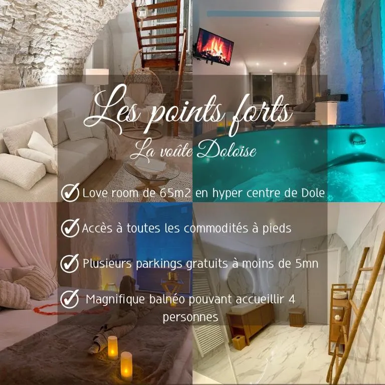 La Voûte Doloise, gîte avec spa à Dole - photo 2 sur 12